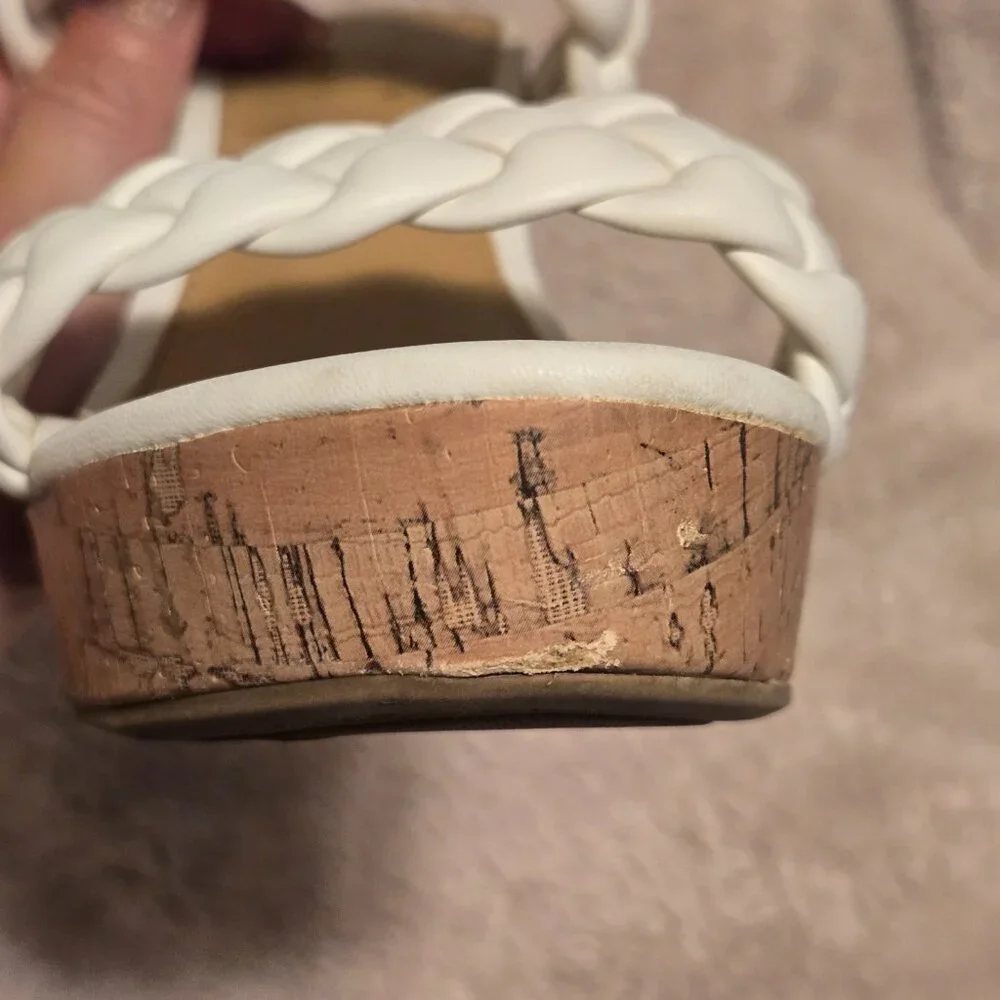 LC Lauren Conrad Idelle 2 Women's Wedge Sandal Size 6 - Picture 10 of 12